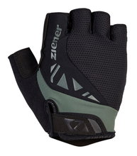 Ziener Fahrrad Handschuhe Claass-Z (Ausziehhilfe) schwarz/dunkelgrün