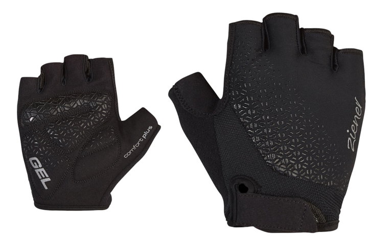 Ziener Fahrrad Handschuhe Cadja-Z (Gel Polsterung, für Frauen entwickelt) schwarz