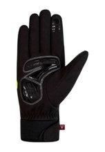 Ziener Fahrrad Handschuhe DONNI-Z WS PR (Gel Polsterung, winddicht) gelb/schwarz - 1 Paar