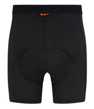 Ziener Fahrradhose Neik-Z X-Gel (elastischer Bund, X-GEL Pad) kurz schwarz Herren
