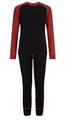 Ziener Funktionsunterwäsche-Set Jalia (Langarmshirt und lange Hose) schwarz Kinder