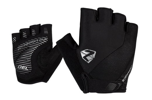 Ziener Bike Gloves Collby (Gel Padding, Pull-off Aid) black