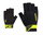 Ziener Fahrrad Handschuhe Coovi (Gel Foam Polsterung, Ausziehhilfe) schwarz/lemon