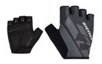 Ziener Fahrrad Handschuhe Crisander (Rennrad, Gel Foam Polsterung, Ausziehhilfe) schwarz/grau
