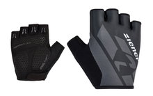 Ziener Fahrrad Handschuhe Crisander (Rennrad, Gel Foam Polsterung, Ausziehhilfe) schwarz/grau