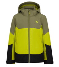 Ziener Winter Ski Jacket Agimo-Z (waterproof, windproof, warm) 2025 electric green children