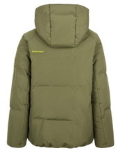 Ziener Winter Ski Jacket Awar-Z (waterproof, windproof, warm) 2025 moss green children