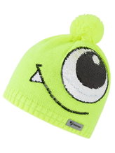 Ziener Strickmütze (Pompon) Iago neongrün Kinder