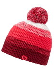 Ziener Knitted Hat Ishi (warm, Fleece Lining, reflective elements) neon pink Kids