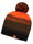 Ziener Knitted Hat Ishi (warm, fleece lining, reflective elements) brown/orange Children