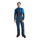 Ziener Winter Ski Trousers Tazlin-Z (waterproof, windproof, snow gaiters) long 2026 navy blue men's