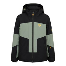 Ziener Winter-Skijacke Agimo-Z (wasserdicht, winddicht, warm) 2026 grün/schwarz Kinder
