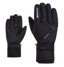 Ziener Winterhandschuhe Gatis AS® Glove Ski Alpine (winddicht, wasserdicht) schwarz Herren - 1 Paar