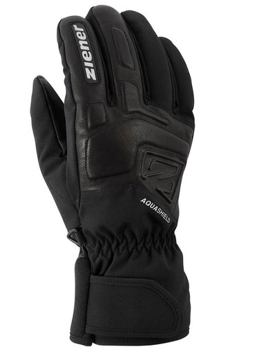 Ziener Winterhandschuhe Glyxus AS® Glove Ski Alpine (winddicht, wasserdicht) schwarz Herren - 1 Paar