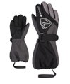 Ziener Winterhandschuhe Lauro AS® (Skihandschuhe, wasserdicht, winddicht) schwarz/grau Kinder - 1 Paar