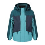 Zigzag Winter Ski Jacket Arctic Ski Jacket W-Pro 10000 (waterproof, windproof) storm blue children