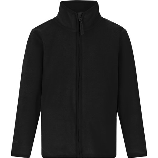 Zigzag Fleecejacke Lakefield (warm, weich) schwarz Kinder
