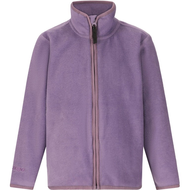 Zigzag Fleecejacke Lakefield (warm, weich) violett Kinder