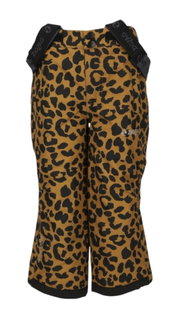 Zigzag Winter-Skihose Soho Printed Ski Pant W-PRO 10000 (wasserdicht, atmungsaktiv, Schneefang) gold/schwarz Kinder