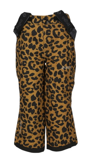 Zigzag Winter-Skihose Soho Printed Ski Pant W-PRO 10000 (wasserdicht, atmungsaktiv, Schneefang) gold/schwarz Kinder