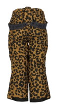 Zigzag Winter Ski Trousers Soho Printed Ski Pant W-PRO 10000 (waterproof, breathable, snow gaiter) gold/black children