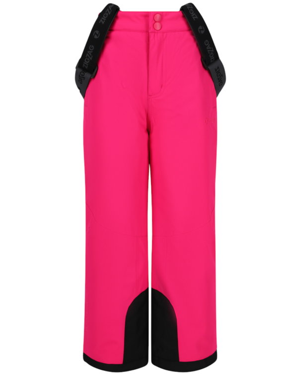 Zigzag Winter-Skihose ProvoW-PRO 10.000 (wasserdicht, atmungsaktiv, Schneefang) pink Kinder