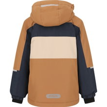 Zigzag Winter Ski Jacket Scout W-PRO 10,000 (waterproof, windproof) brown/beige/navy children