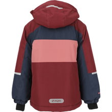 Zigzag Winter Ski Jacket Scout W-PRO 10,000 (waterproof, windproof) burgundy/navy blue children