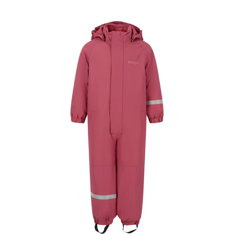 Zigzag Winter-Schneeoverall Vally W-PRO 10000 (wasserdicht, winddicht) rosa Mädchen