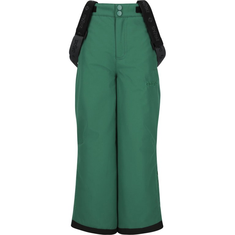 Zigzag Winter-Skihose Soho W-PRO 10.000 (wasserdicht, atmungsaktiv, winddicht) dunkelgrün Kinder