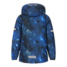 Zigzag Winter Ski Jacket Funzone Printed Ski Jacket W-PRO 10000 (waterproof, windproof) dark blue children