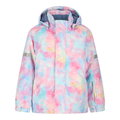 Zigzag Winter Ski Jacket Funzone Printed Ski Jacket W-PRO 10000 (waterproof, windproof) light pink/blue girls