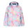 Zigzag Winter Ski Jacket Funzone Printed Ski Jacket W-PRO 10000 (waterproof, windproof) light pink/blue girls