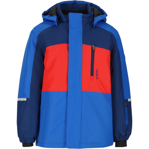 Zigzag Winter-Skijacke Scout W-PRO 10.000 (wasserdicht, winddicht) blau/rot Kinder