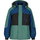 Zigzag Winter-Skijacke Scout W-PRO 10.000 (wasserdicht, winddicht) grün/blau/schwarz Kinder