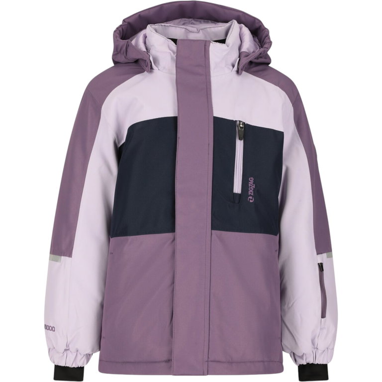 Zigzag Winter-Skijacke Scout W-PRO 10.000 (wasserdicht, winddicht) violett Mädchen