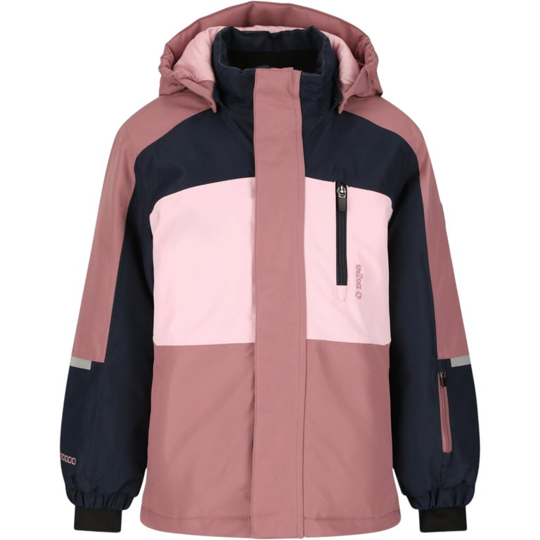 Zigzag Winter-Skijacke Scout W-PRO 10.000 (wasserdicht, winddicht) mauvepink/navyblau Mädchen