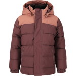 Zigzag Winterjacke Esra Puffer Jacket (wasserdicht, winddicht, warm wattiert) burgundrot Kinder
