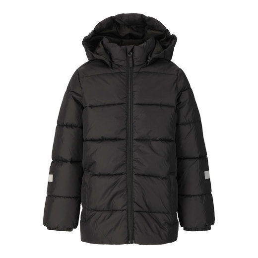 Zigzag Winterjacke Yukan Puffer (wasserdicht, winddicht) schwarz Kinder
