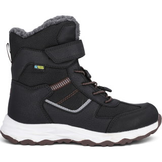 Zigzag Winterstiefel Balful WP V2 (wasserdicht, warm, gefüttert) schwarz/weiss Kinder