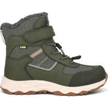 Zigzag Winterstiefel Balful WP V2 (wasserdicht, warm, gefüttert) grün/weiss Kinder