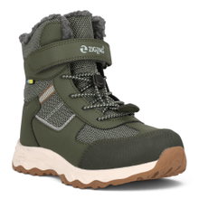 Zigzag Winterstiefel Balful WP V2 (wasserdicht, warm, gefüttert) grün/weiss Kinder