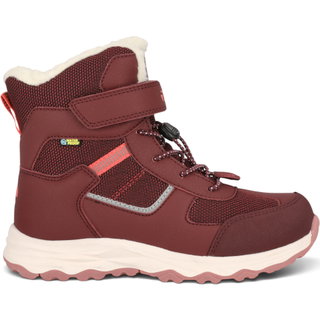 Zigzag Winterstiefel Balful WP V2 (wasserdicht, warm, gefüttert) burgundrot/weiss Mädchen
