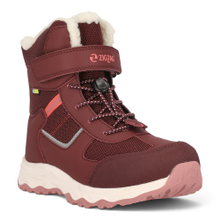 Zigzag Winterstiefel Balful WP V2 (wasserdicht, warm, gefüttert) burgundrot/weiss Mädchen