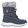 Zigzag Winterstiefel Wesend Boot WP (wasserdicht, warm, gefüttert) navyblau/bunt Mädchen