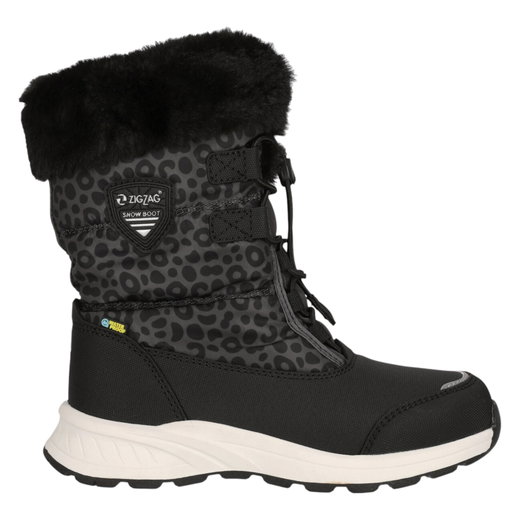Zigzag Winterstiefel Wesend Boot WP (wasserdicht, warm, gefüttert) schwarz/grau Mädchen