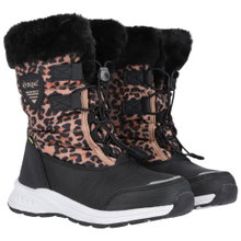 Zigzag Winterstiefel Wesend Boot WP (wasserdicht, warm, gefüttert) schwarz/braun Mädchen