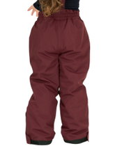 Zigzag Winter-Skihose Soho W-PRO 10.000 (wasserdicht, atmungsaktiv, winddicht) weinrot Kinder