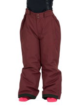 Zigzag Winter-Skihose Soho W-PRO 10.000 (wasserdicht, atmungsaktiv, winddicht) weinrot Kinder