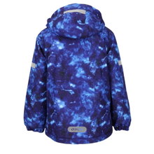Zigzag Winter Ski Jacket Funzone Printed Ski Jacket W-PRO 10000 (waterproof, windproof) blue/multicoloured children